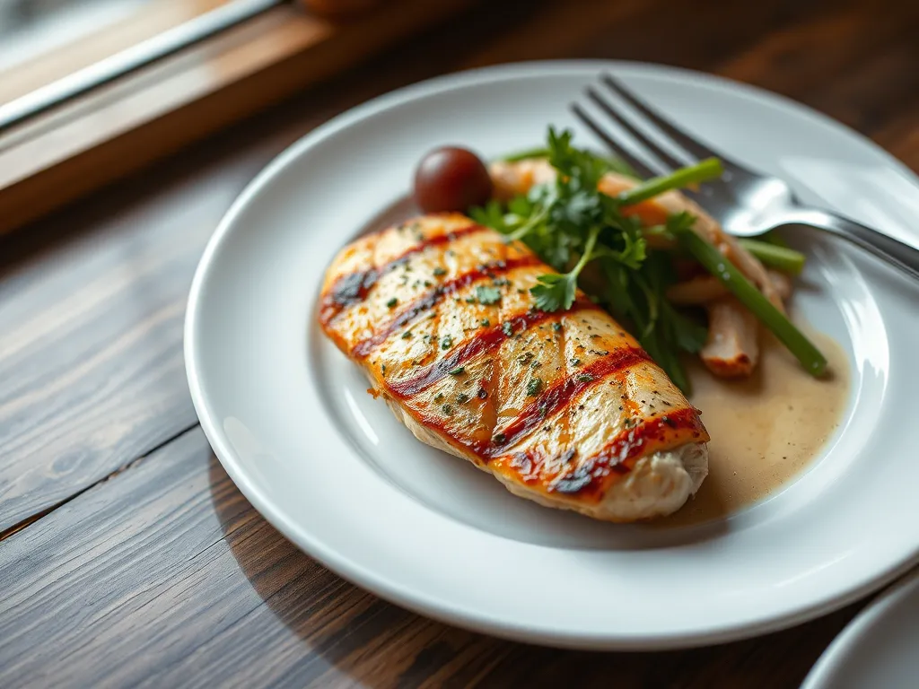 4-Ingredient Skillet Chicken with Lemon and Herbs