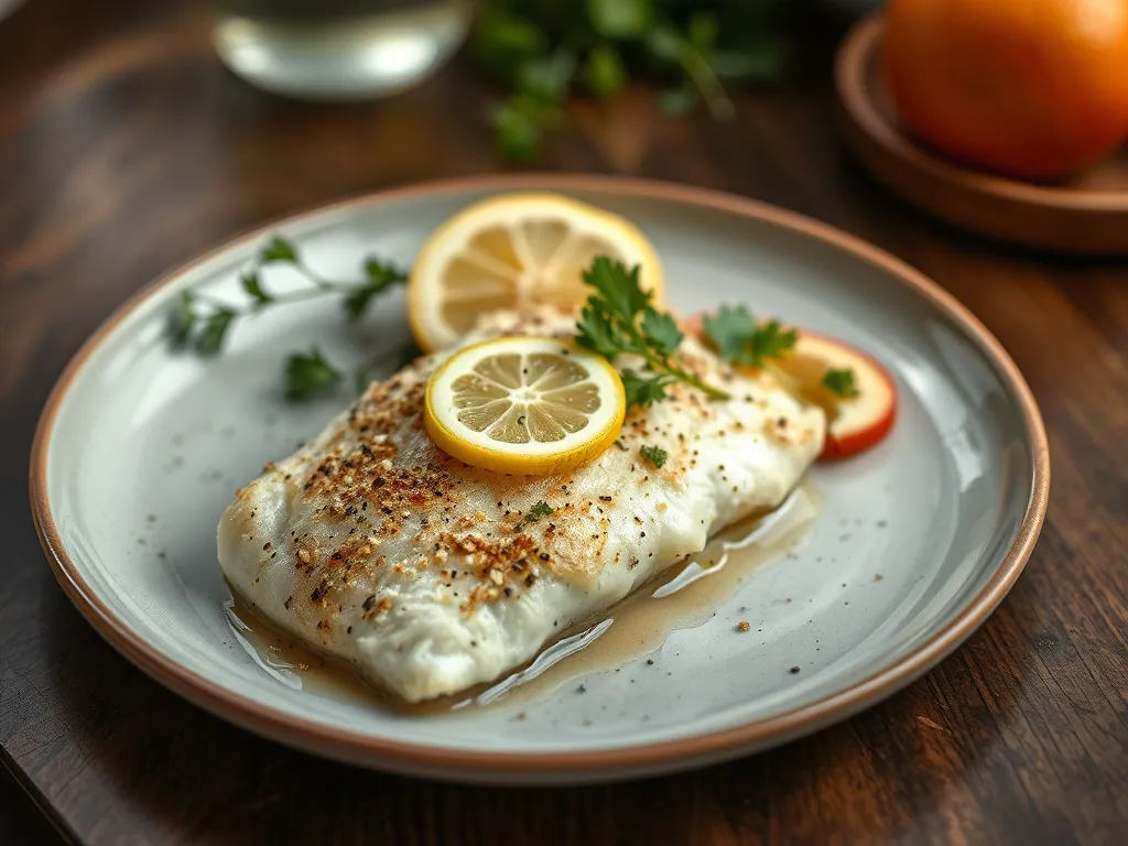 5-Ingredient Lemon Parmesan Tilapia