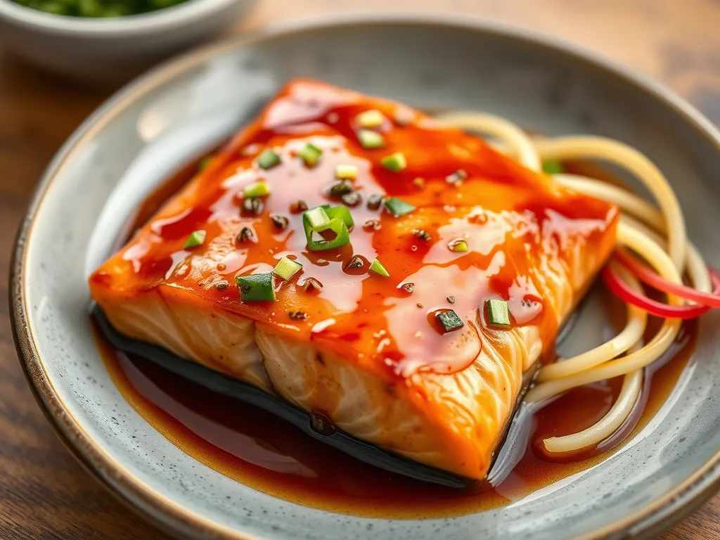 5-Ingredient Soy Glazed Salmon Bites