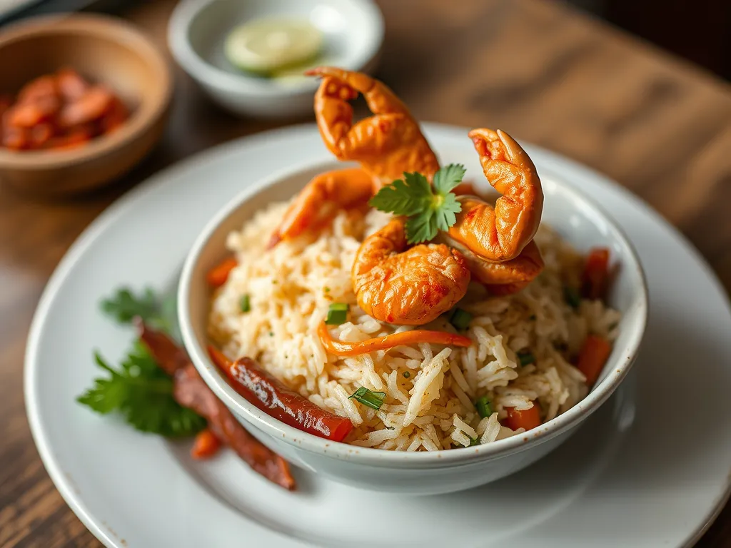 5-Ingredient Spicy Crab Rice Bowl