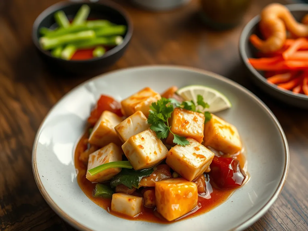 5-Ingredient Teriyaki Tofu Bowl