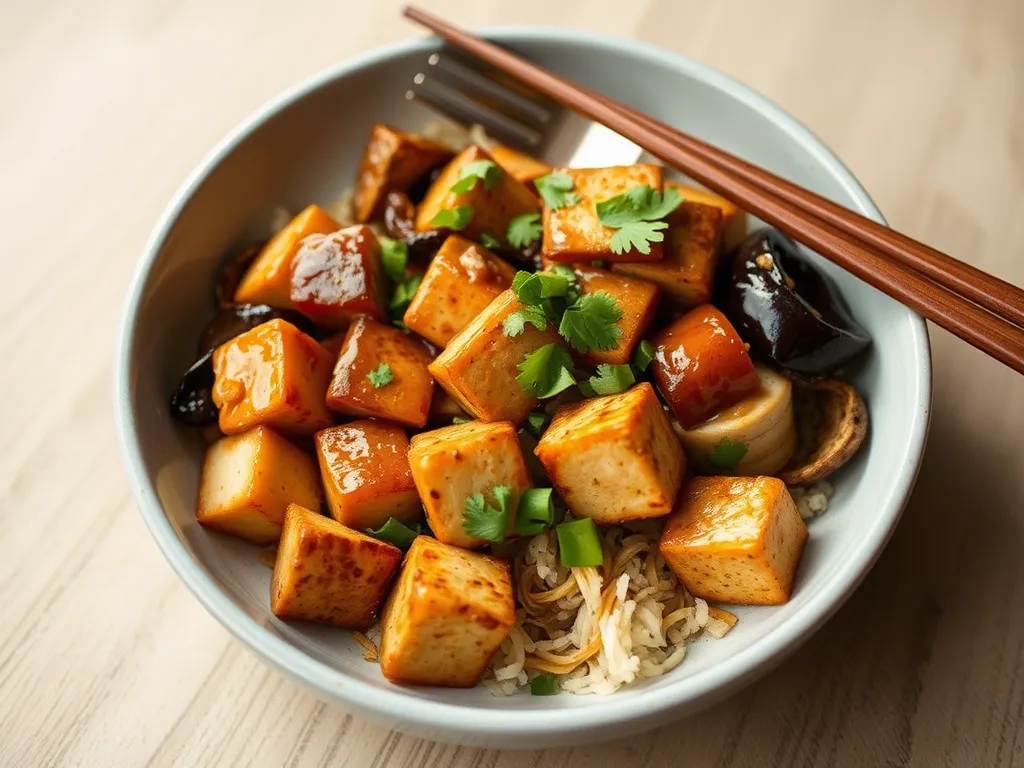 5-Ingredient Soy Ginger Tofu