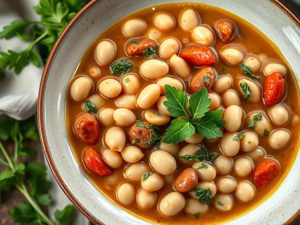 5-Ingredient Tomato and White Bean Stew