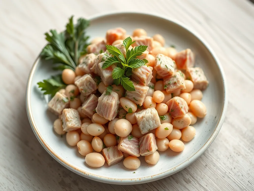 5-Ingredient White Bean and Tuna Bowl
