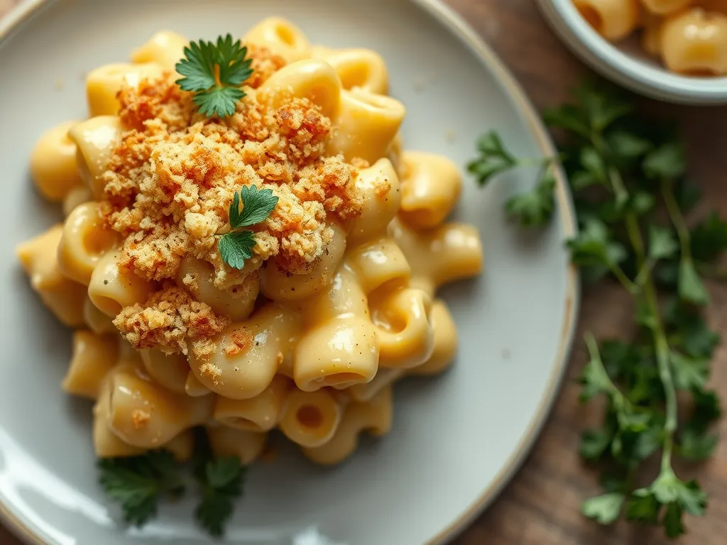 Baked Cheddar Mac and Cheese