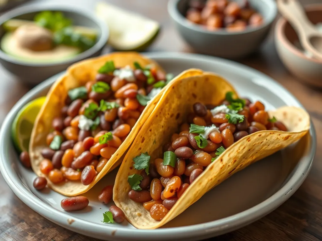 Budget Pinto Bean Tacos