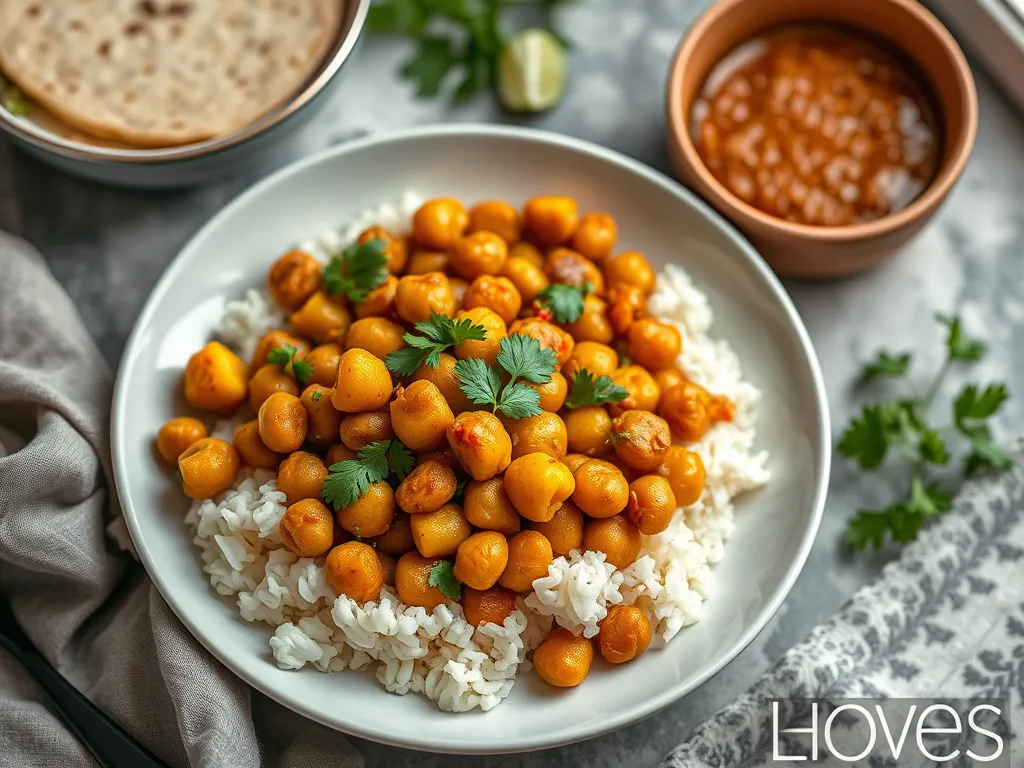 Potato and Chickpea Curry