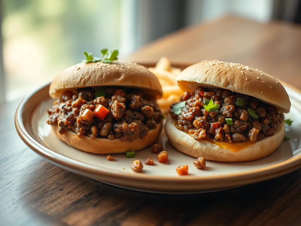 Cheap Lentil Sloppy Joes