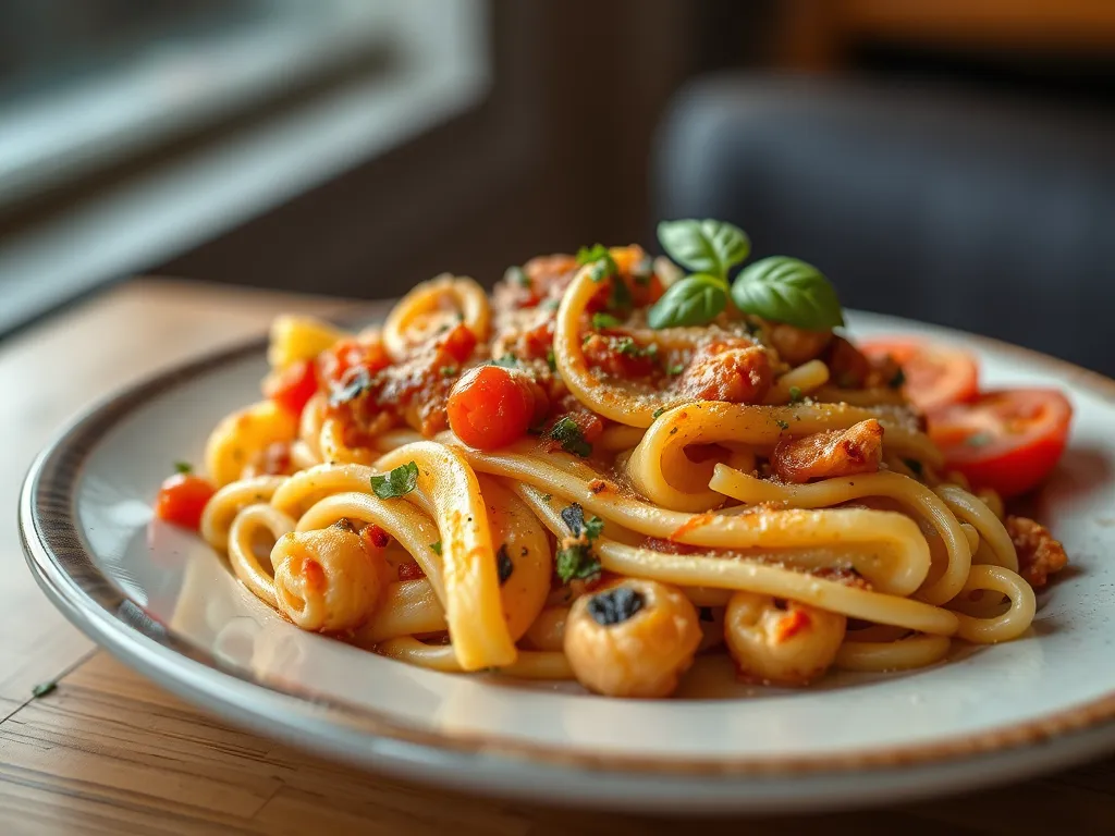 One-Pan Veggie Pasta Bake