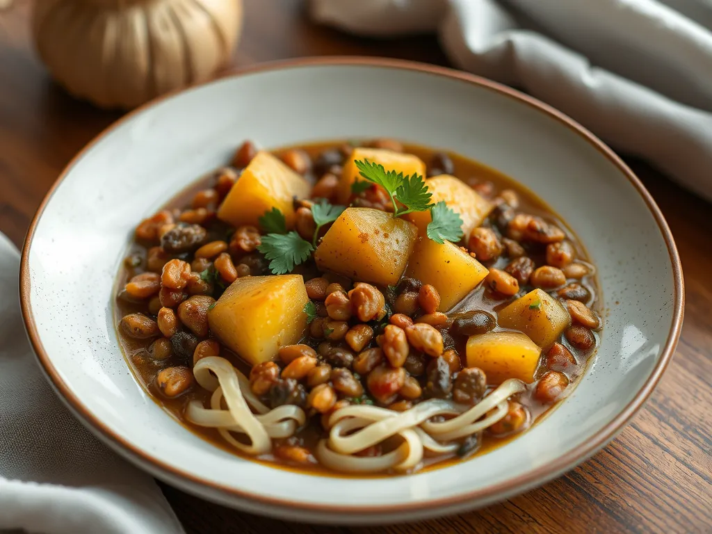 Potato and Lentil Stew