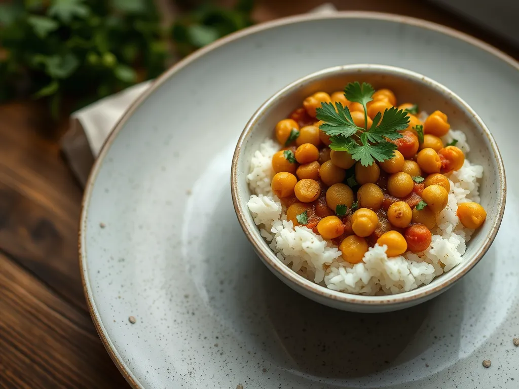 Spiced Chickpea and Potato Hash