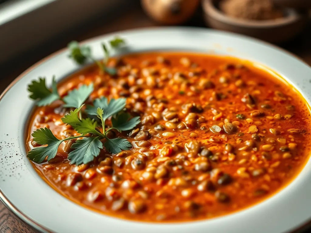 Split Red Lentil Soup