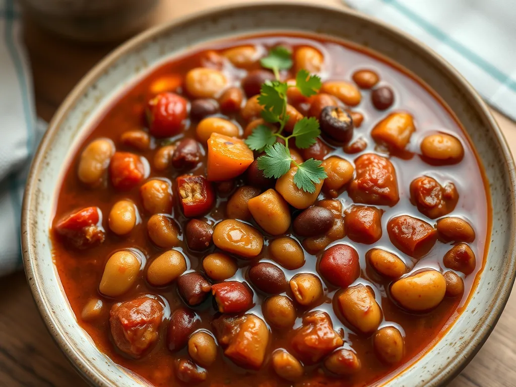 Sweet Potato and Black Bean Chili