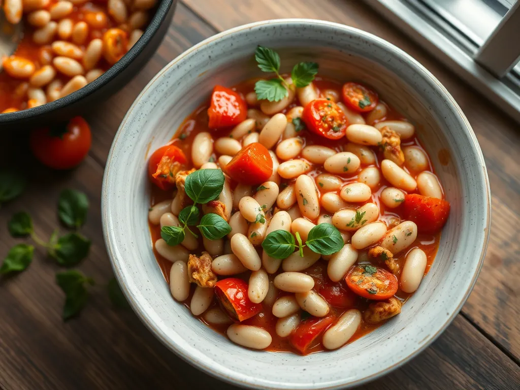 White Bean and Tomato Skillet