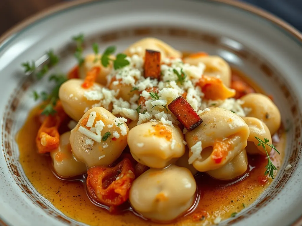 Cheesy Baked Gnocchi