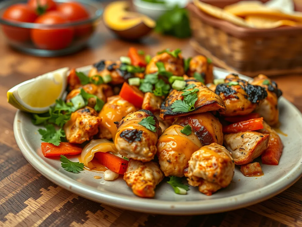 One-Pan Chicken Fajitas