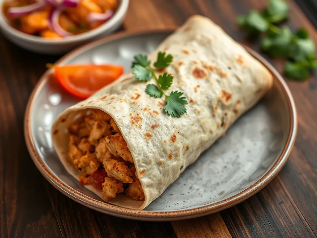 Chicken Tikka Wraps