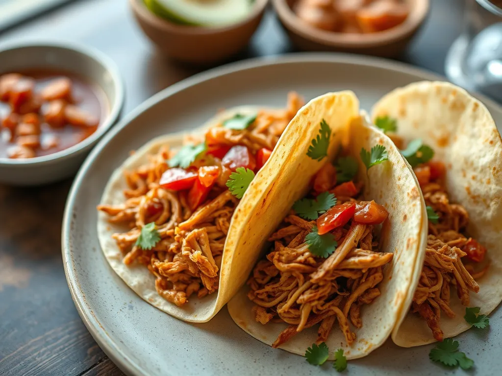 Chicken Tinga Tacos