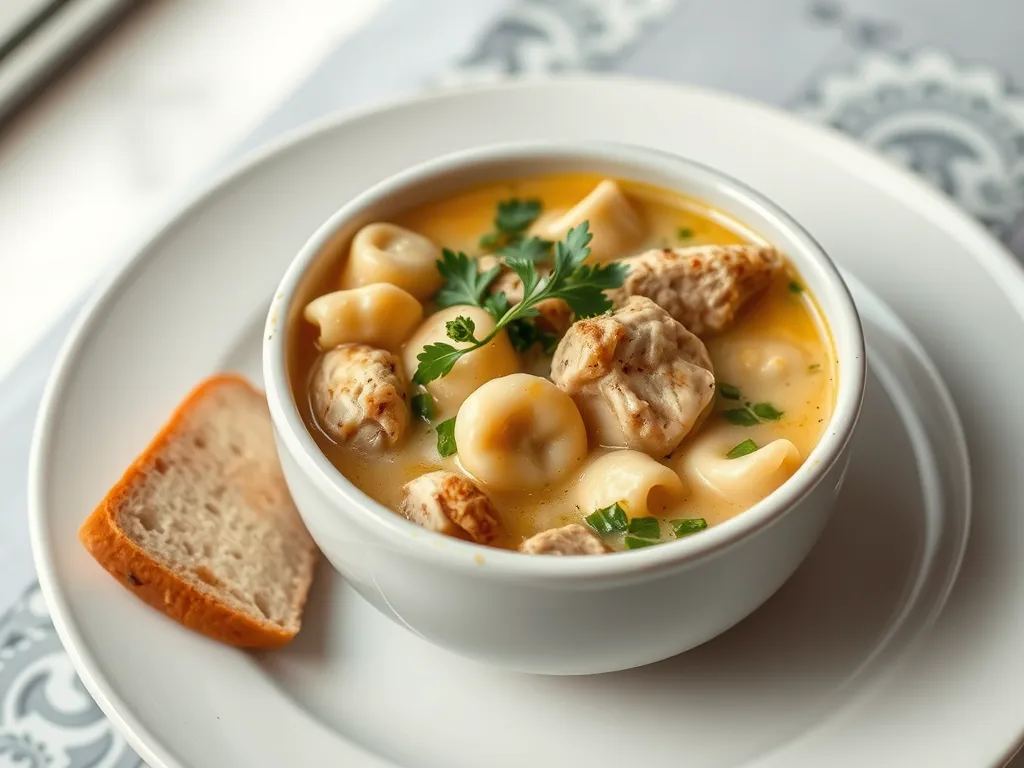 Chicken Tortellini Soup