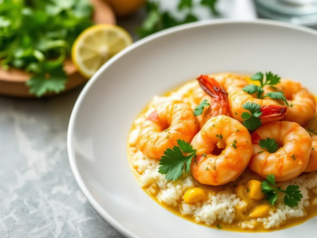 Coconut Curry Shrimp