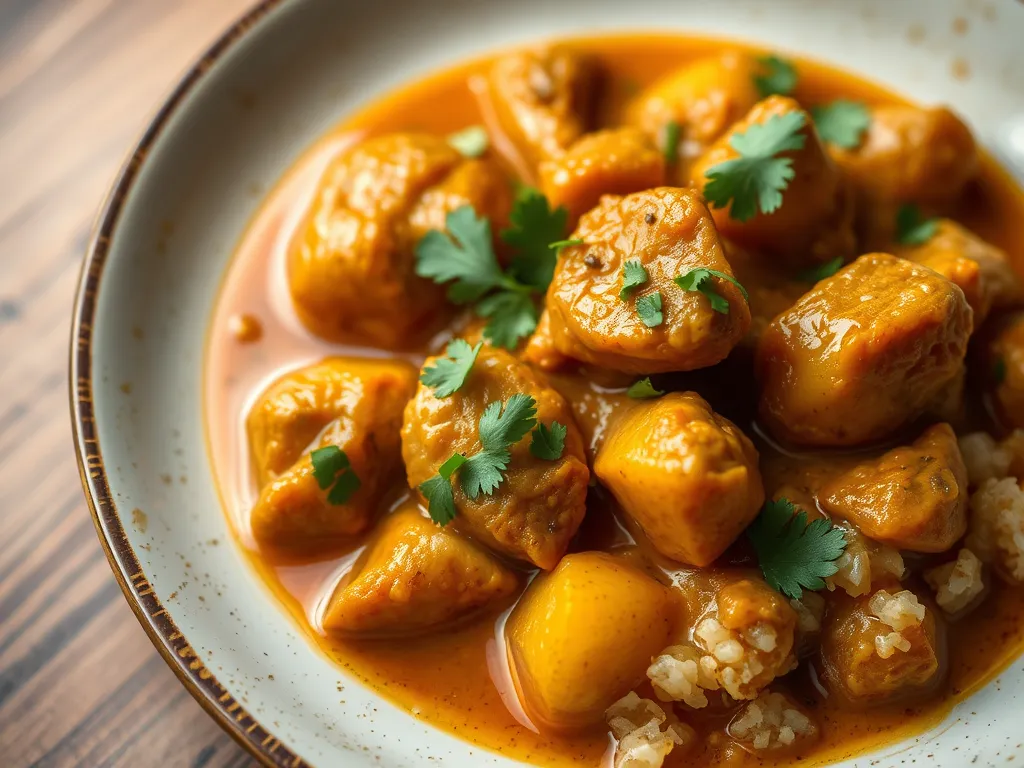 Chicken Curry with Potatoes