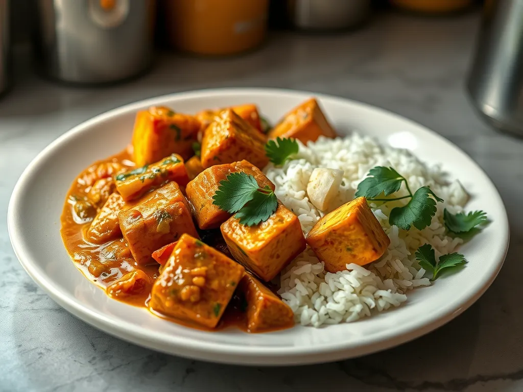 Creamy Curried Tofu Stew