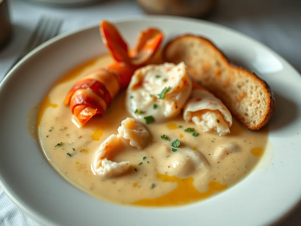 Creamy Lobster Bisque Shortcut