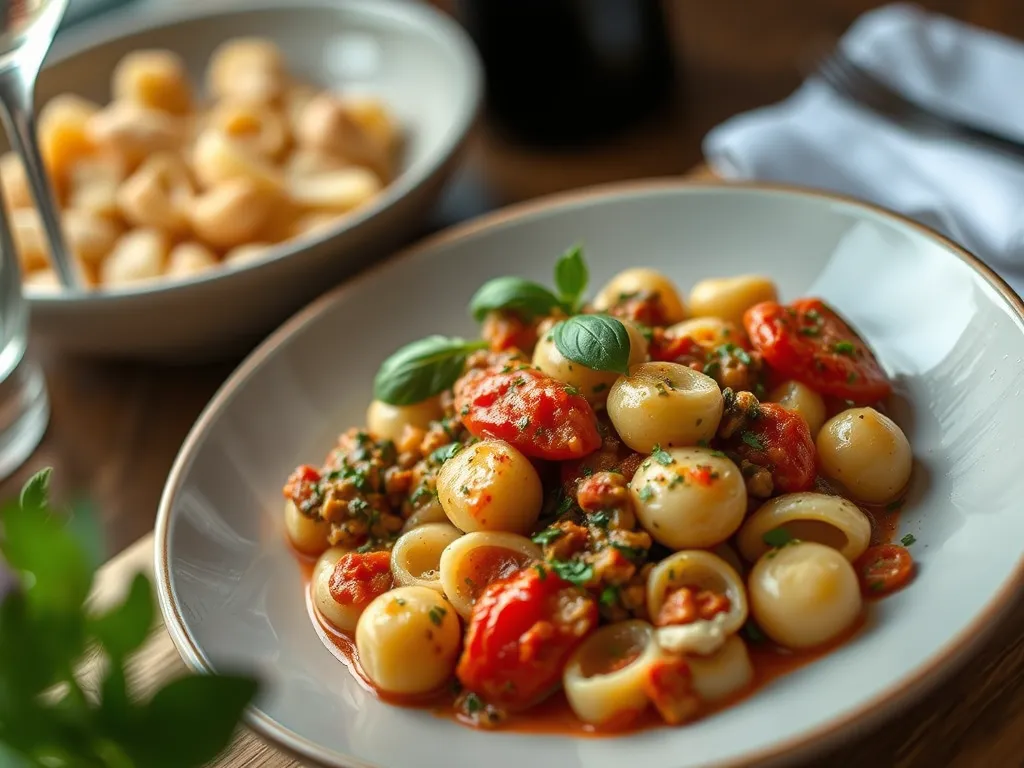 Creamy Tomato Gnocchi Bake