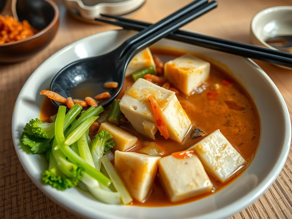 Easy Doenjang Tofu Stew