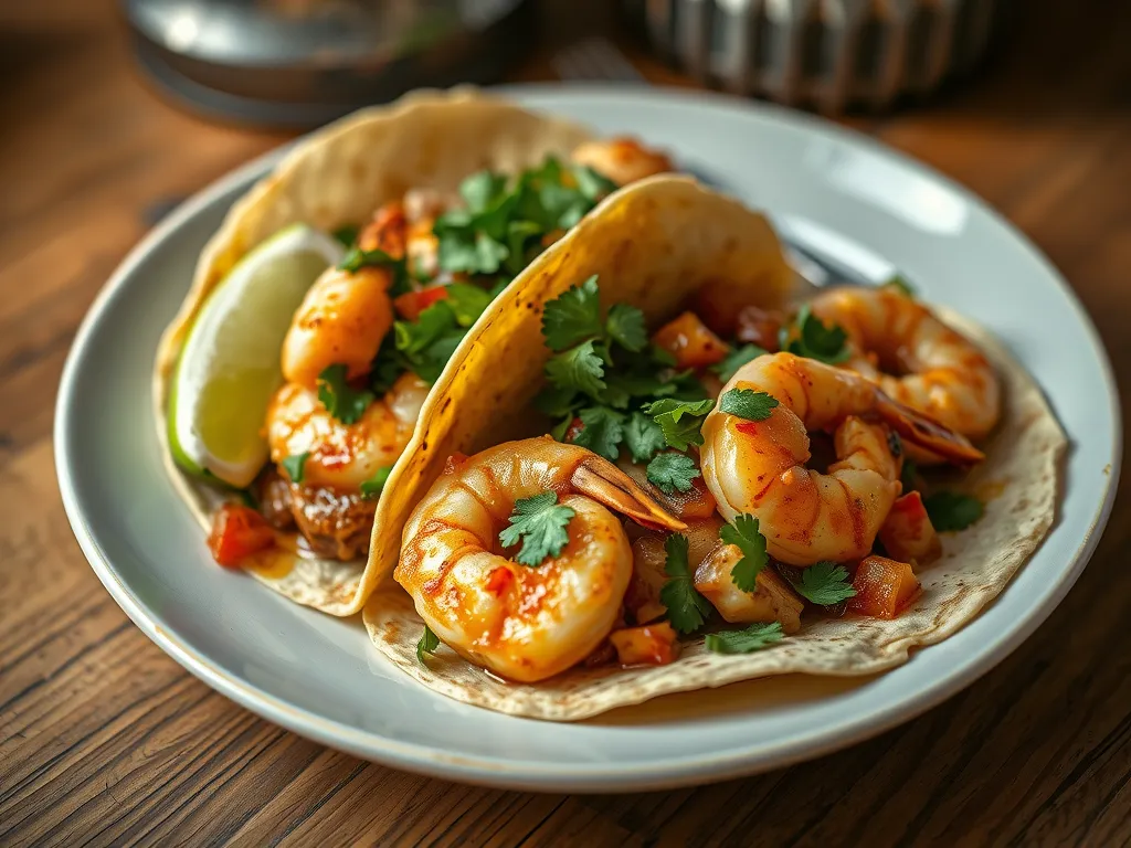 5-Ingredient Shrimp Street Tacos