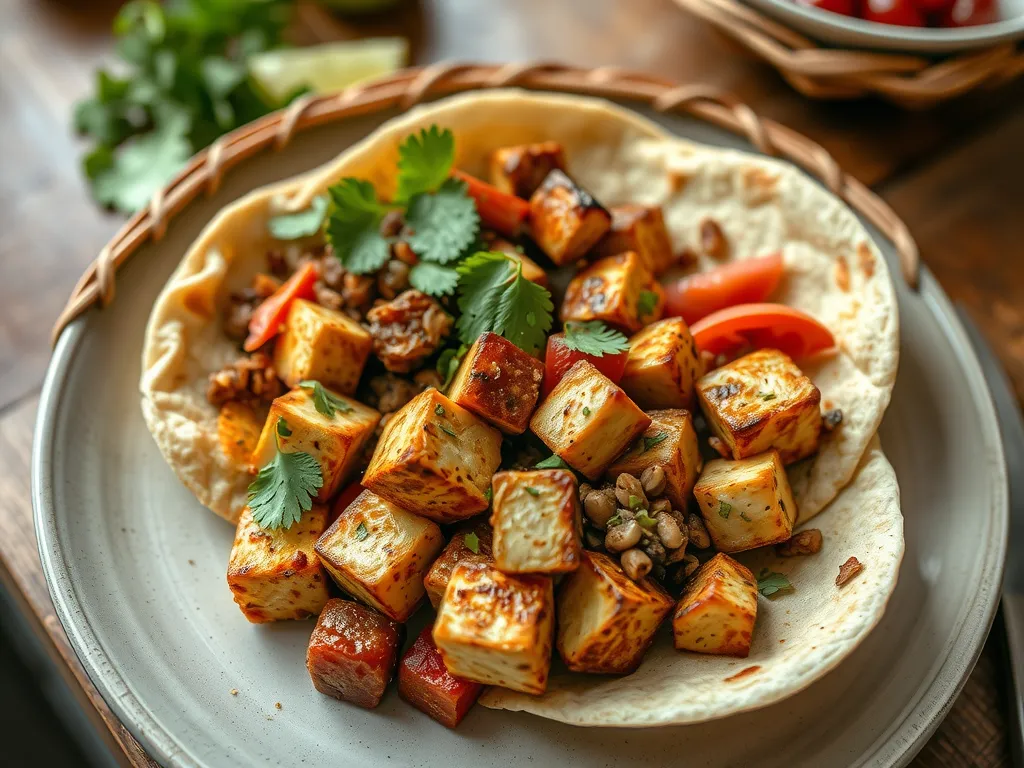 Easy Tofu Burrito Bowls