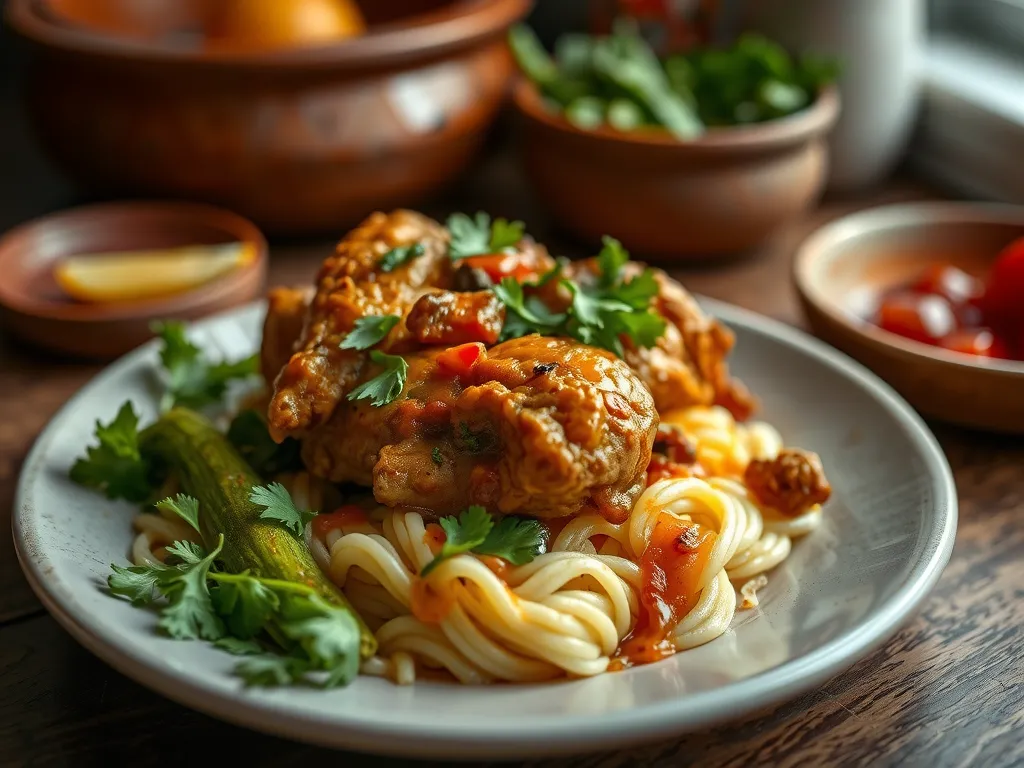 Express Chicken Tagine