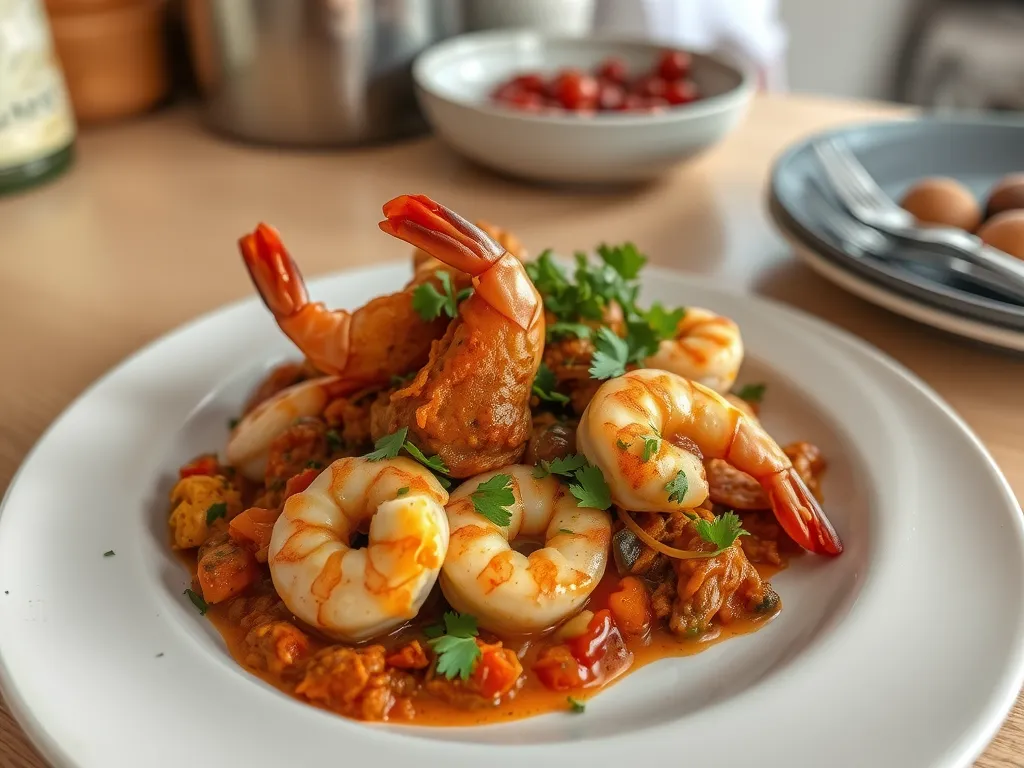 Express Shrimp Tagine