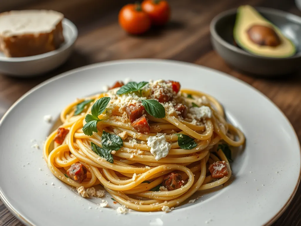 Butter, Parmesan & Pea Pasta