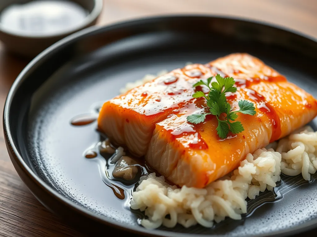 Soy Butter Salmon