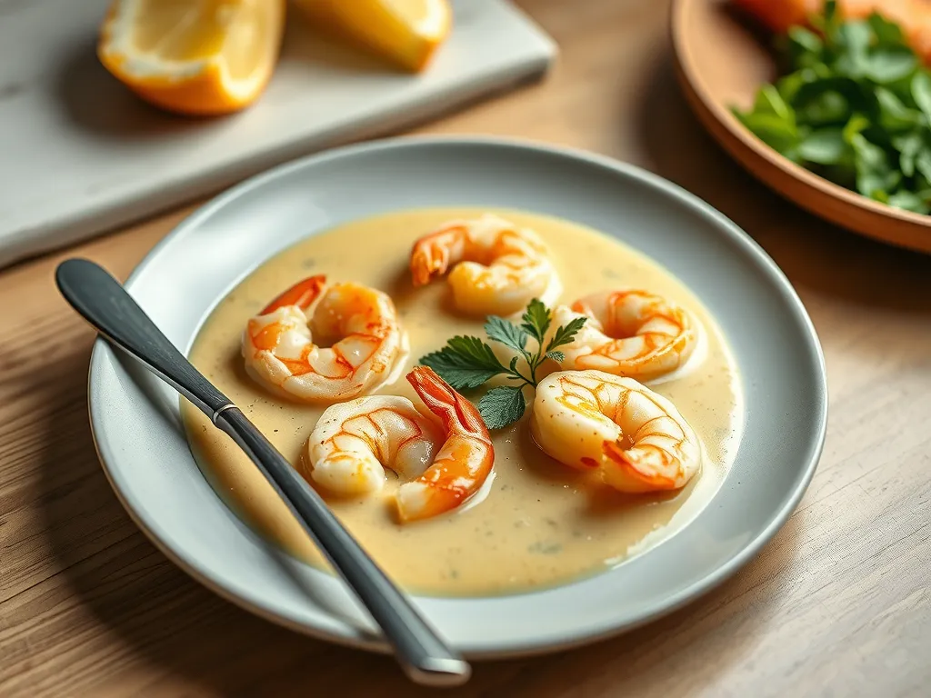Garlic Butter Shrimp Stew