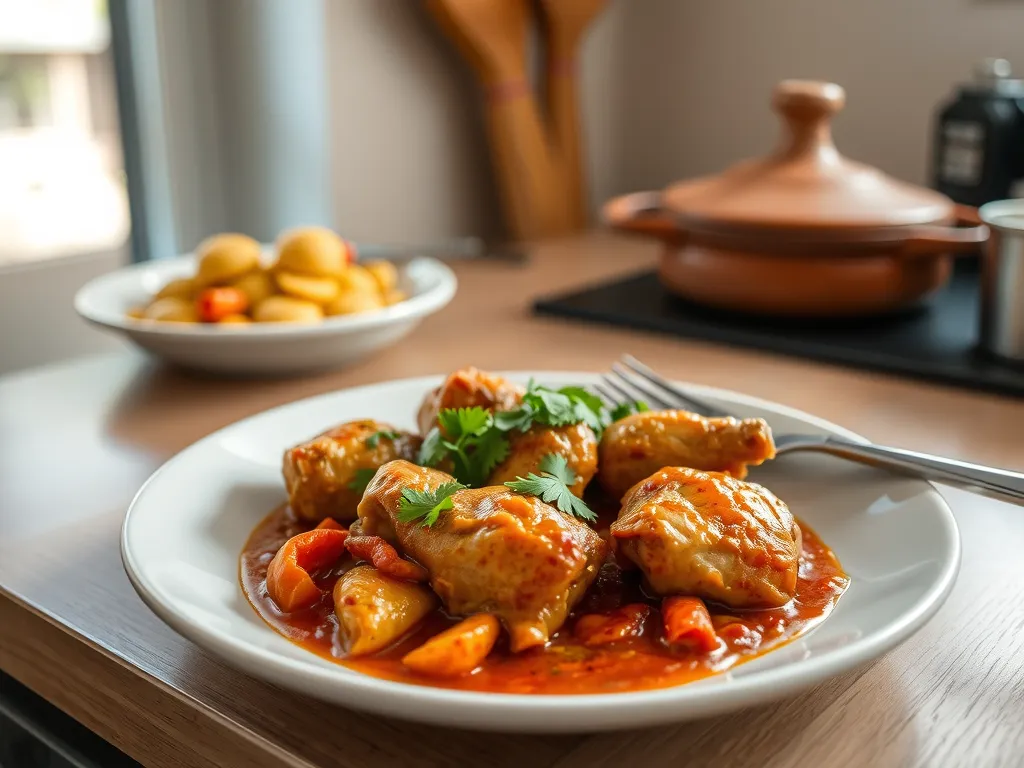 Harissa Chicken Thighs