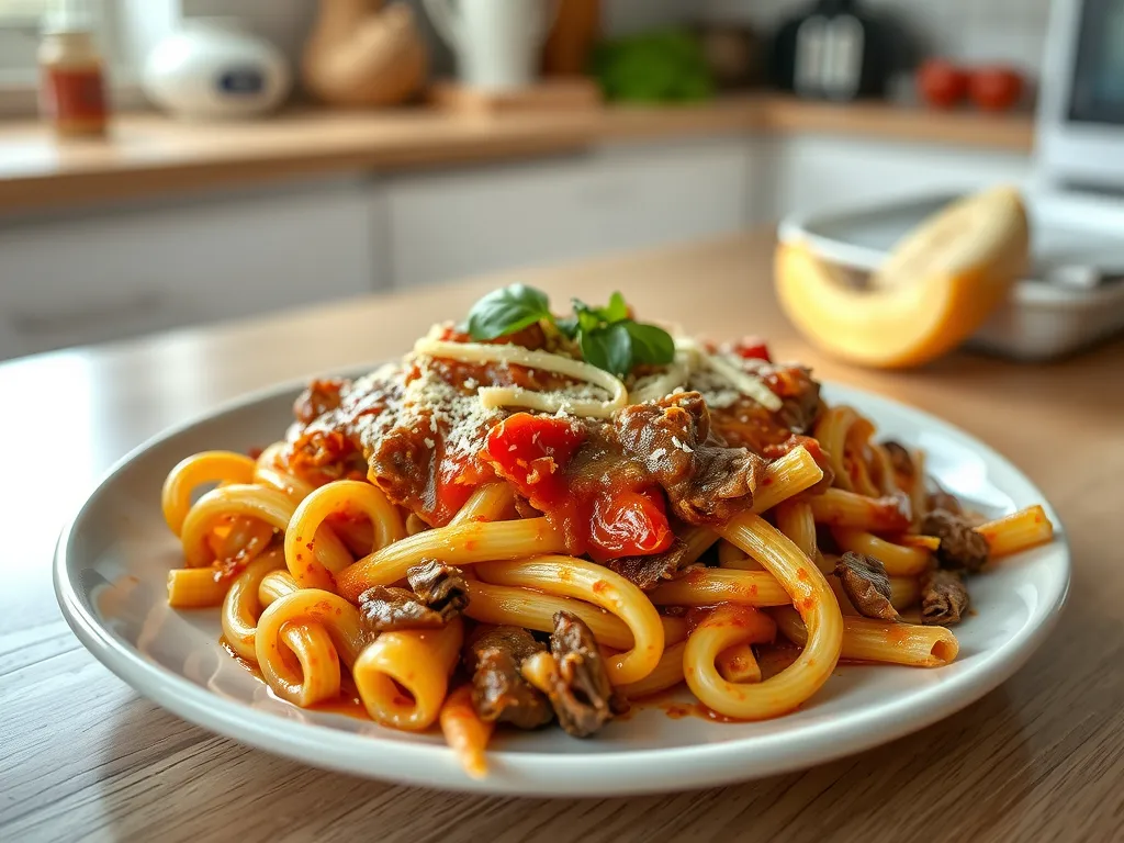Hearty Beef Pasta Bake