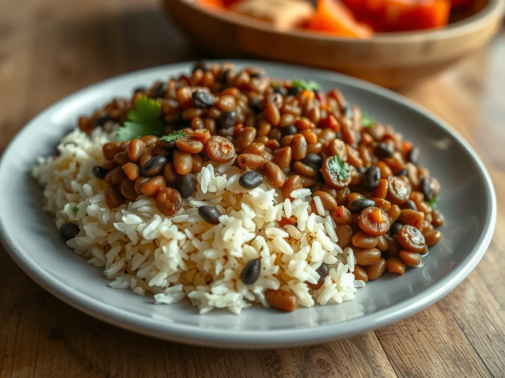 Hearty Lentil and Rice Mujadara