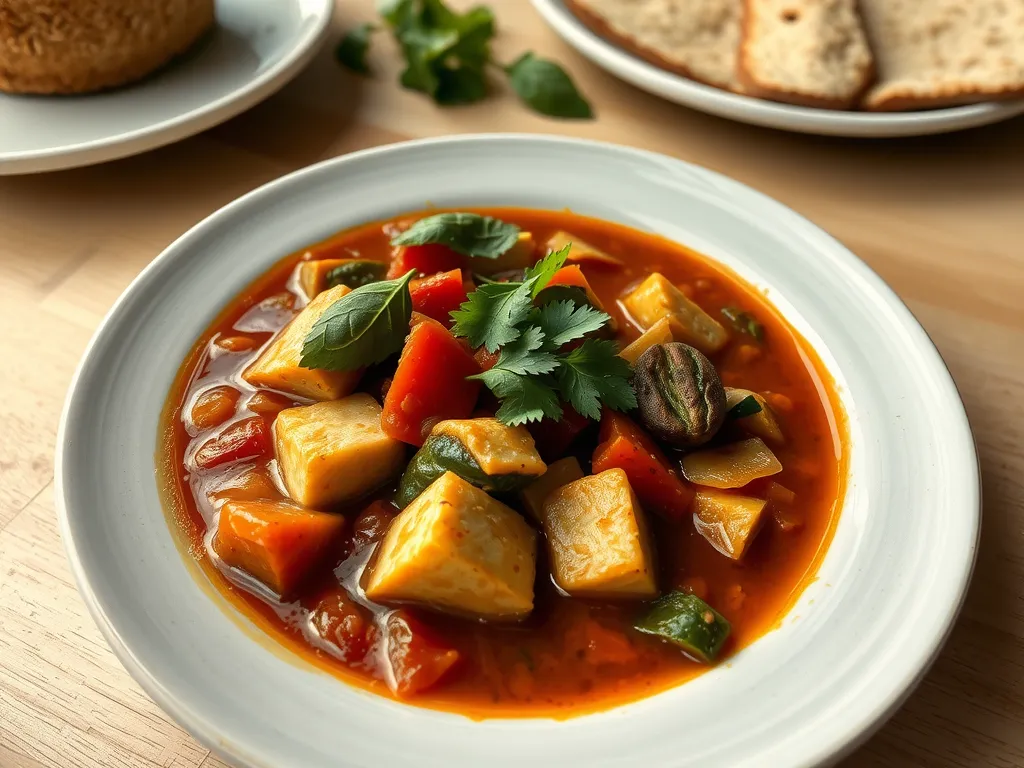 Hearty Tofu Minestrone