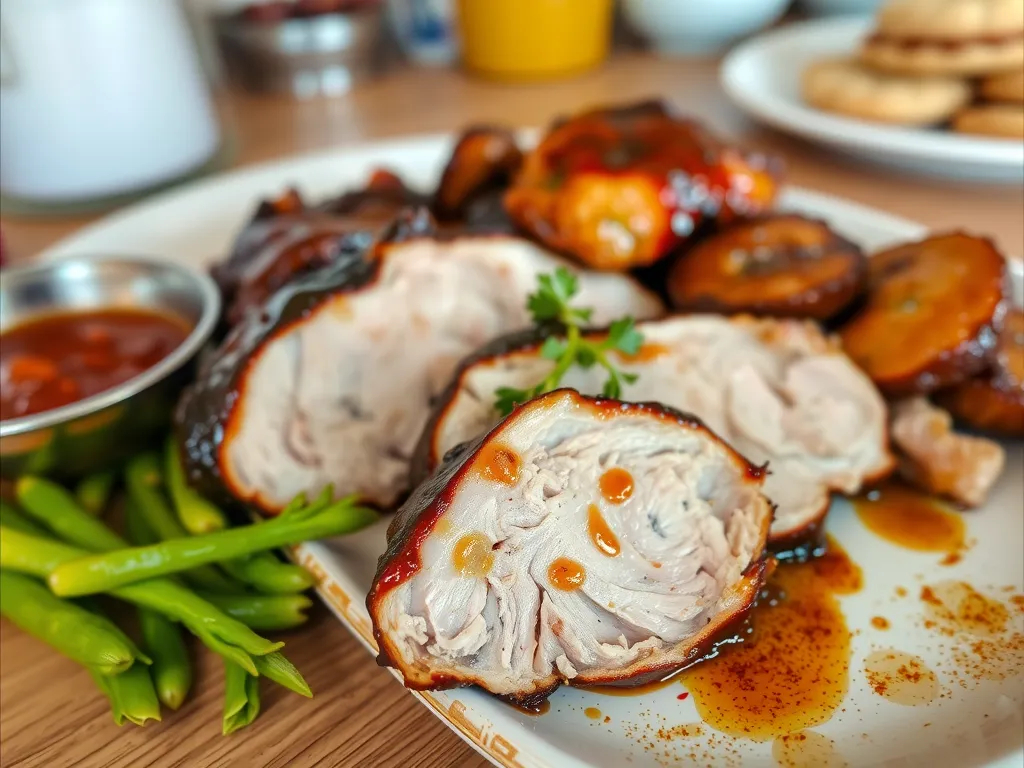 Honey Garlic Glazed Turkey Medallions