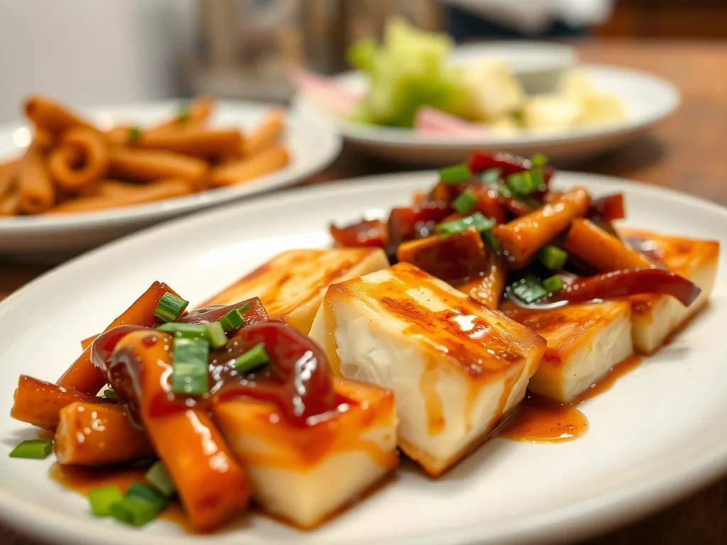Honey Garlic Teriyaki Tofu
