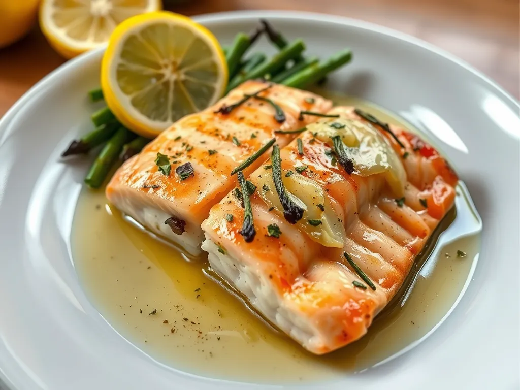Lemon Garlic Butter Salmon
