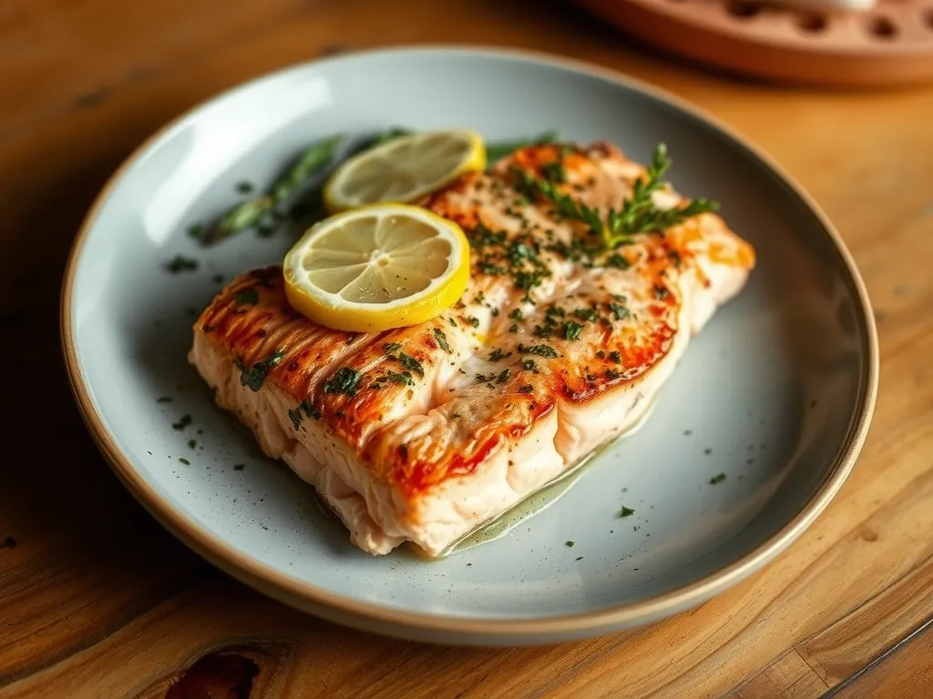 Lemon Herb Baked Salmon