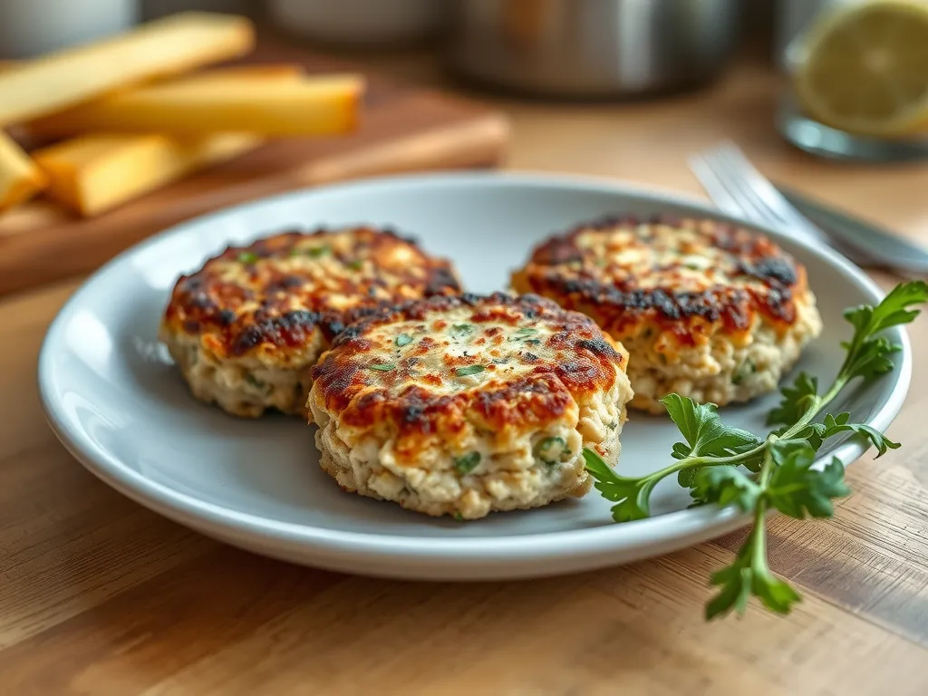 Lemon Herb Tuna Patties