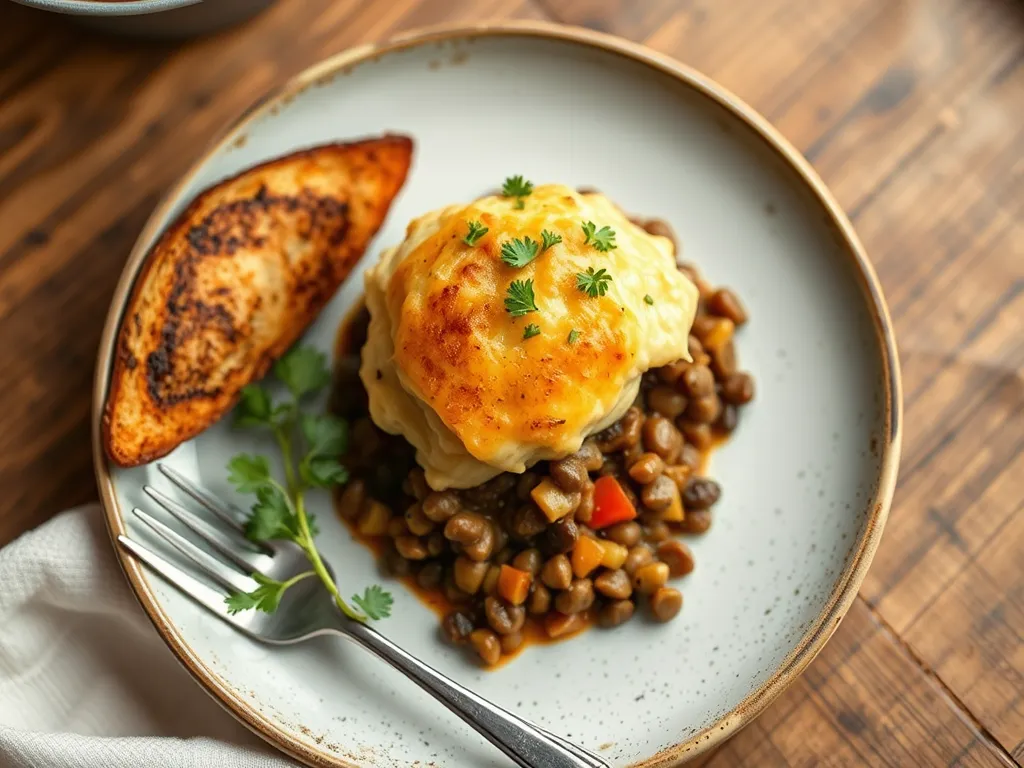 Lentil and Vegetable Shepherd’s Pie