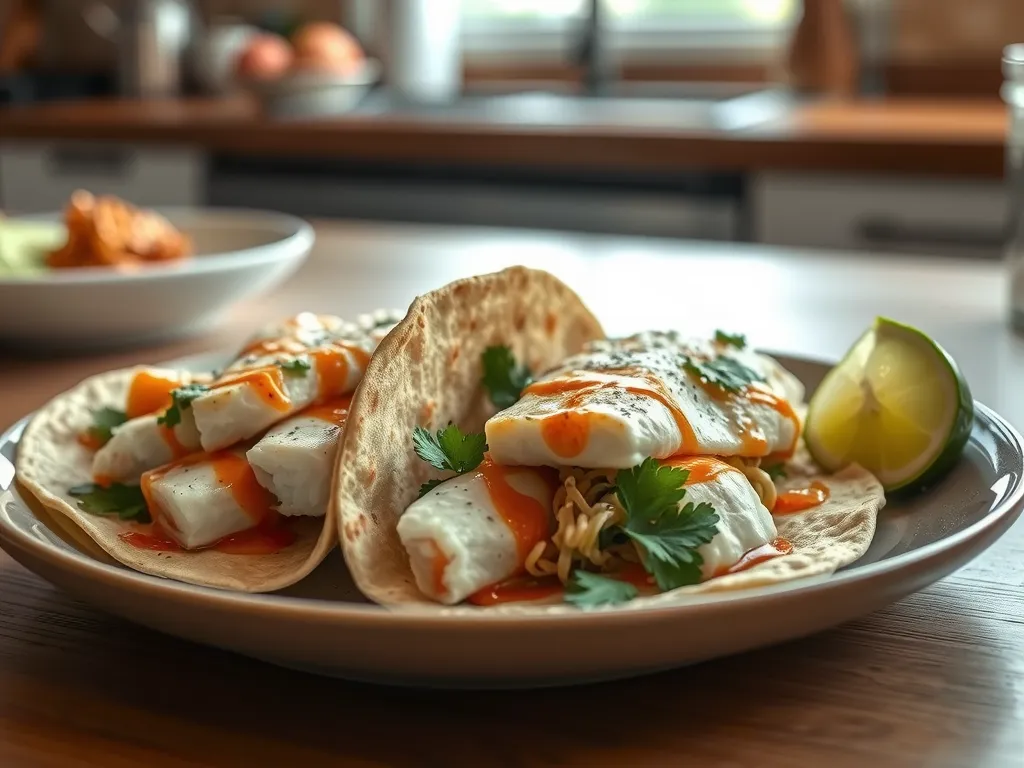 Lime & Cilantro White Fish Tacos