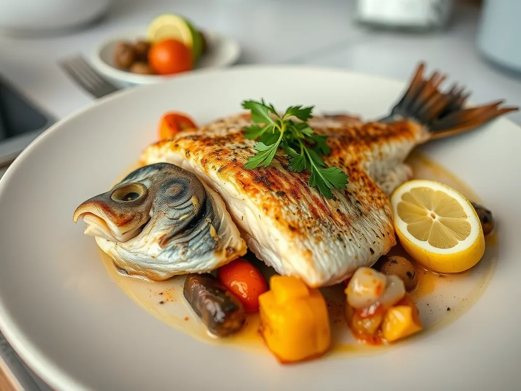 Mediterranean Herb Roasted White Fish