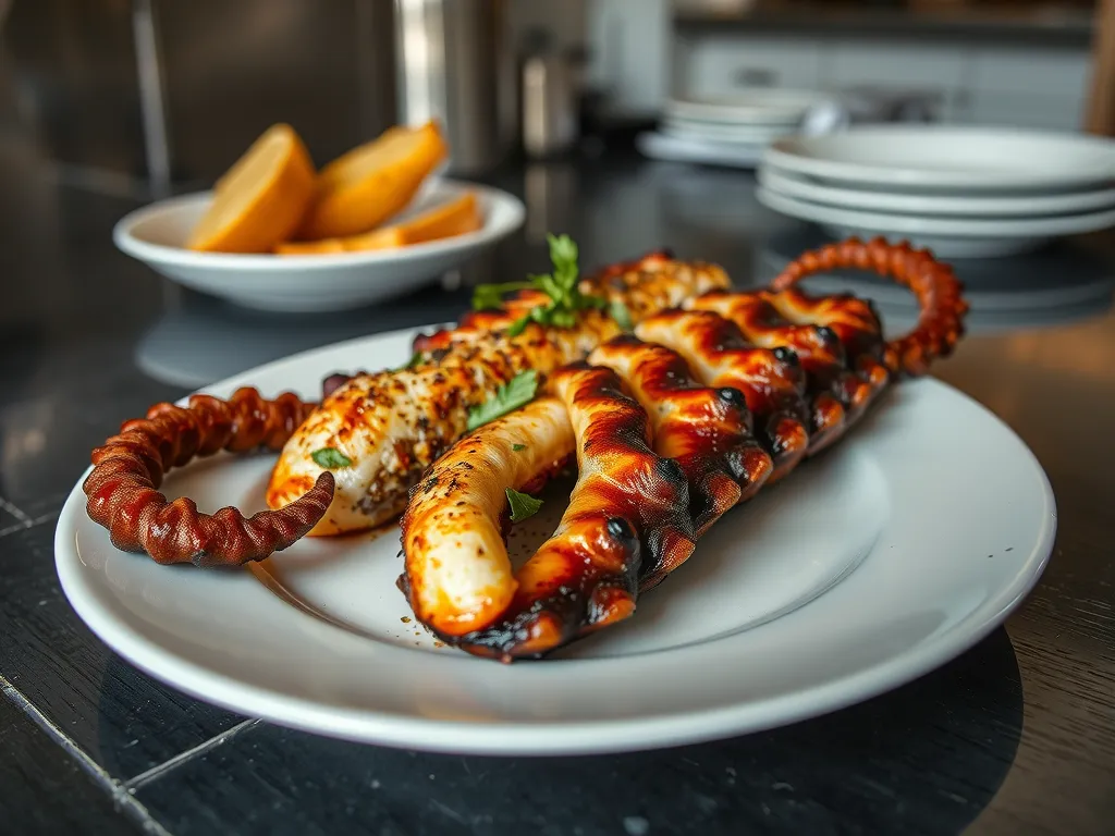 Mediterranean Lemon Herb Octopus