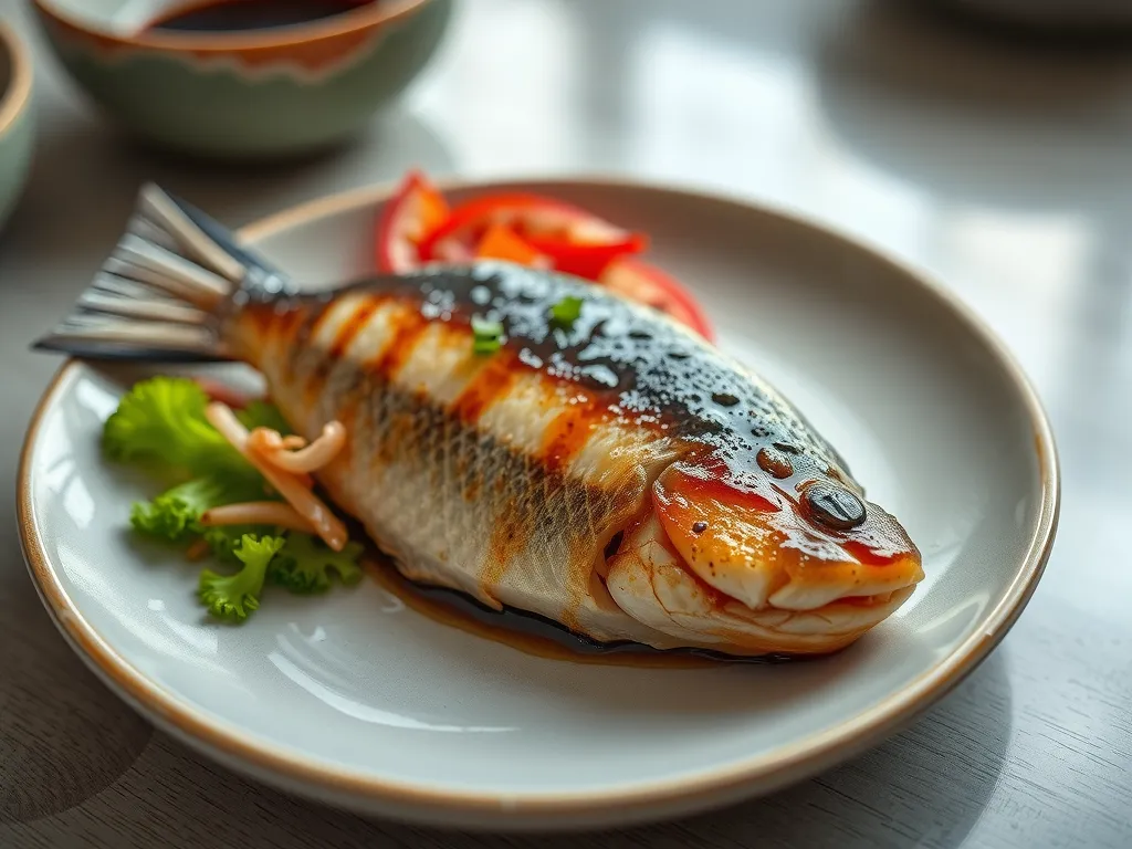 Miso Glazed Mackerel